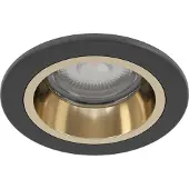 Eglo Led inbouwspot | Rond | 2700-4000-6500K | Ø 68mm | IP44 | Dimbaar | Zwart | 4.8W