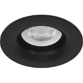 Eglo Inbouwspot Salabate zwart Ø 8,8cm IP65