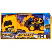 Teamsterz - JCB Tough Trucks Mega Transporter With 7 inch Excavator