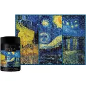Interdruk PUZZLE - 1000 STUKJES - Interdruk Puzzel Vincent van Gogh Kunst 6 -