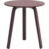 HAY Bella salontafel Donker bordeaux, Ø45x49 cm