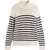 Tommy Hilfiger Trui 'Heritage' crème / zwart