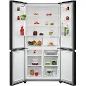 AEG 6000 TwinTech NoFrost - Koel/vrieskast vrijstaand 190 cm Black VCM OM7MR601DB