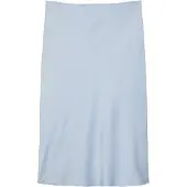 Calvin Klein Midirok van satijn met zijsplitten