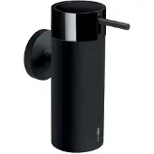 Novaservis Ferro Smile - Zeepdispenser met houder, zwart ASM34BL