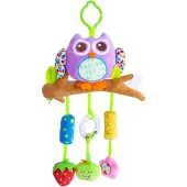 Bo Jungle B-Hang On Toy Chime Owl Hangspeeltje B926100