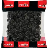 Venco dubbel zoute rondjes - zoute drop - 1000g