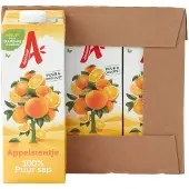 Appelsientje sinaasappelsap 1 l, pak van 12 stuks