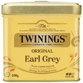 Twinings Earl grey thee blik 200 gram