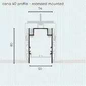 Kreon - Trimless plasterkit profile