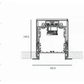 Kreon - Cana 80 recessed mounted profile Wit