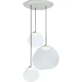 Tom Dixon - Melt Systeem Trio Rond LED Hanglamp
