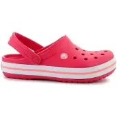 Crocs Clogs lichtrood / wit