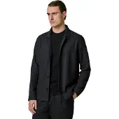 Profuomo Overshirt navy met knopen