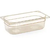Hendi Gastronormbak 1/3 hoge temperatuur bestendigheid, BPA vrij, Transparant, 10 cm diepte, 17,6(b)x32,5(d)x10(h)cm, 869475