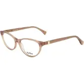 Max mara Bril - - MM5025 - Glanzend lichtbruin - Acetaat - Dames