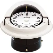 Ritchie Navigation Voyager Flush Mount Flat Compass Wit,Zwart