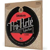 D'addario And Co EJ49 PRO-ARTE BLACK NYLON CLASSICAL GUITAR STRINGS NORMAL TENSION