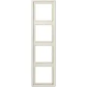JUNG 4-voudig afdekraam LS984W wit