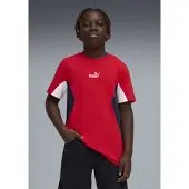 Puma Functioneel shirt vuurrood / zwart / wit