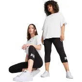 Puma Leggings 'Ess' zwart / wit