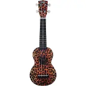 Mahalo Soprano ukelele - MA1 - Art Series - Cheetah motief - Met draagtas
