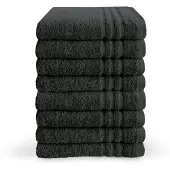 Byrklund Handdoek 50x100 cm 500gram Antraciet - 10 stuks