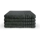 Byrklund Handdoek 70 x 140 cm 500gram Antraciet - 6 stuks
