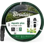 Bradas AQUATIC PLUS Zuigslang set zwart 7m
