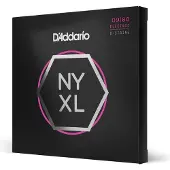 D'Addario STRINGS FOR ELECTRIC GUITAR 8 STRINGS NYXL0980 NICKEL NET SUPER LIGHT 09-80