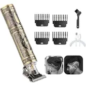 INF Tondeuse met accessoires oplaadbaar Gold