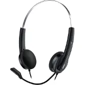 Genius Watermicrofoon HS-220U (31710020400) (Bedraad), Koptelefoon, Zwart