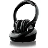 Meliconi HP DIGITAL PLUS, bekabeld en draadloos, TV, 20 - 20000 Hz, 212 g, Hoofdtelefoon met microfoon, zwart