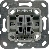 Gira Serie Schakelaar Invoegen 10A 250V Twee Gang - 312500