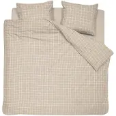 Cinderella Dekbedovertrek Carre Naturel Flanel-240 x 200 / 220 cm | Lits-Jumeaux