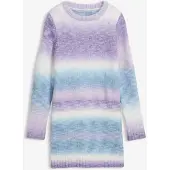 Bonprix Gebreide jurk met kleurverloop maat 128/134