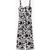 Bonprix Gedessineerde jumpsuit van gestructureerde jersey maat 40/42 (M)