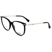 Max mara Bril - - MM5050 - Acetaat - Zwart (Glanzend zwart) - 54/15/135