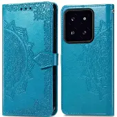 IMoshion Mandala Bookcase voor de Xiaomi 14 - Turquoise