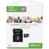 PNY MicroSD-geheugenkaart 32GB PERFORMANCE PLUS C10