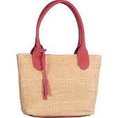Tom Tailor Schoudertas sand / bessen