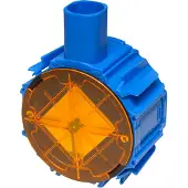 ABB multifunctionele inbouwdoos 40/50mm geschikt voor 16/19mm (10 stuks)