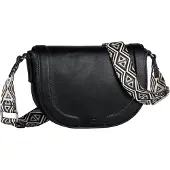 Tom Tailor - TTNANI schoudertas met geweven riem met patroon - Maat ONESIZE - schwarz / black