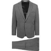 Suitable Jersey Suit Antraciet | Grijs | Maat 48