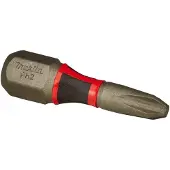Makita E-03143 Set van 2 schroefbits kruisvormig Phillips Torsiecontrole technologie