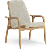 Swedese Laminett Fauteuil Eik geolied / schapenvacht Moonlight (beige)