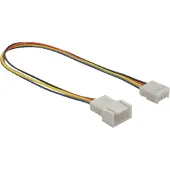 DeLOCK Ventilator verlengkabel - 4-pins ventilatorstekker naar 4-pins ventila