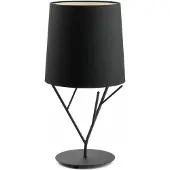 Faro Tree - tafellamp - Ø 27 x 51,5 cm - mat zwart