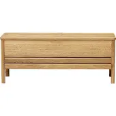 Form & Refine A Line opbergbank 111 cm Eikenhout