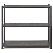 Gejst Sceene bookcase A Zwartgebeitst eikenhout